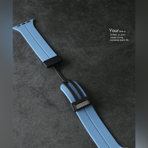 NEW Magnetic Strap Adjustable For Apple watch band - BLUE - Picture 4 of 10